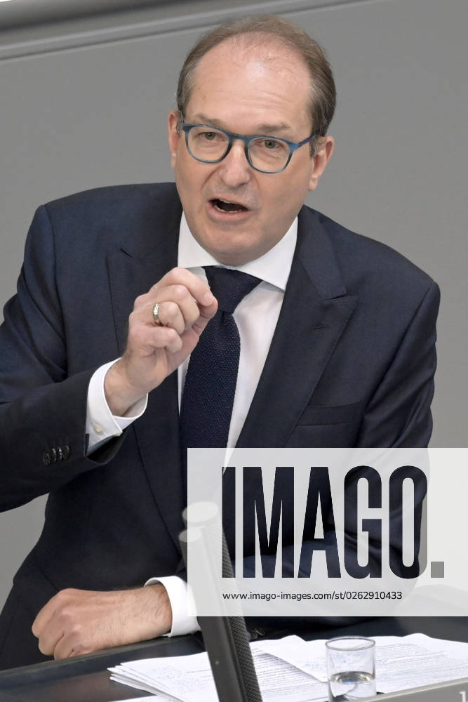 Alexander Dobrindt at the 116 session of the German Bundestag in the Reichstag building Berlin, 07 07 2023 Foto:xF.xFuturexImage