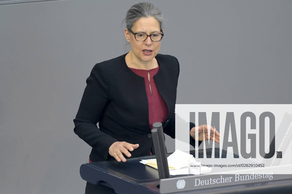 Nina Scheer at the 116 session of the German Bundestag in the Reichstag building Berlin, 07 07 2023 Foto:xF.xFuturexImage