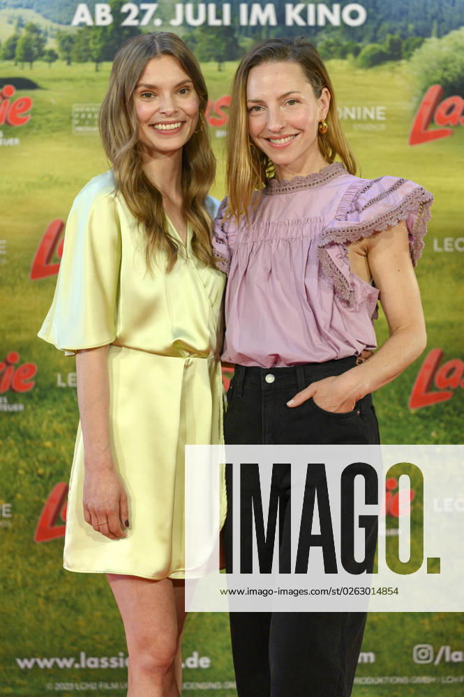 Maike Jüttendonk and Katharina Schüttler at the premiere of the feature film Lassie A New Adventure at the Cinedom Cologne, 07 07 2023 Foto:xD.xAnoraganingrumx xFuturexImage