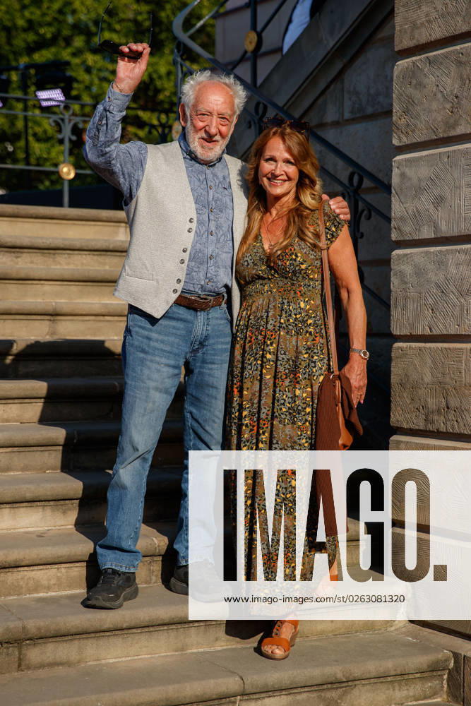 Event State Opera for All Dieter Didi Hallervorden with wife Christiane Zander at the State Opera for All on 08 07 2023 at the State Opera Berlin