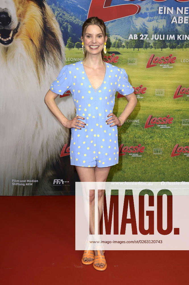 Maike Jüttendonk at the premiere of the feature film Lassie A New Adventure at Zoo Palast Berlin, 09 07 2023 Foto:xF.xFuturexImage