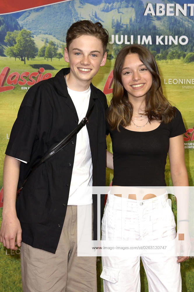 Nico Marischka and Anna Lucia Gualano at the premiere of the feature film Lassie A New Adventure at Zoo Palast Berlin, 09 07 2023 Foto:xF.xFuturexImage