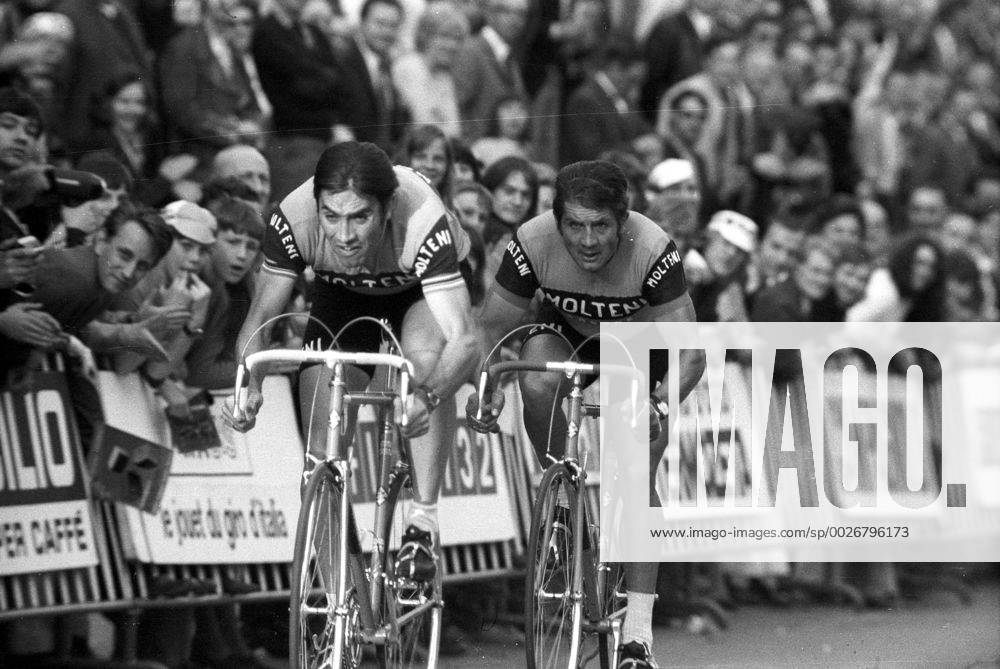 Giro d Italia 1973, Zwei Mann Team-Zeitfahren als Prolog in Verviers, Eddy Merckx und Roger Swerts