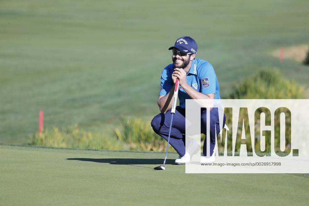 - SPORT January 21, 2017 Adam Hadwin of Canada lines up a putt on the 18th hole during the third round of the CareerBuilder Challenge at La Quinta Country Club in La Quinta, California. CSM GOLF 2017: CareerBuilder Challenge JAN 21 - ZUMAc04_ 20170121_zaf_c04_345