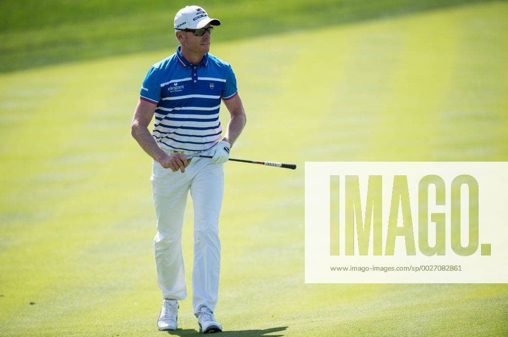 Simon Dyson of England during the PGA Golf Herren European Tour Dubai Desert Classic Tournament Day 3 at the Emirates Golf Club, Dubai, UAE on 4 February 2017.
