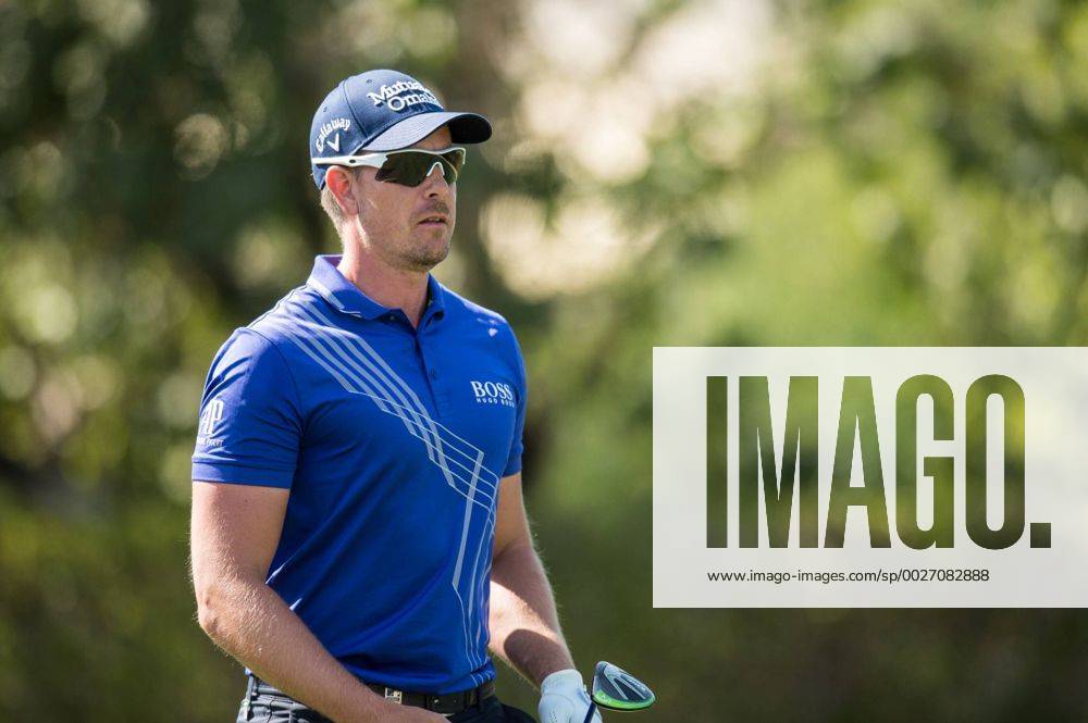 Henrik Stenson of Sweden during the PGA Golf Herren European Tour Dubai Desert Classic Tournament Day 3 at the Emirates Golf Club, Dubai, UAE on 4 February 2017.