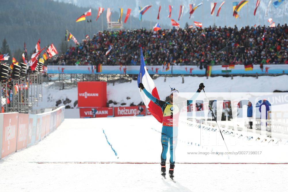 BIATHLON - IBU World Championships Hochfilzen HOCHFILZEN,AUSTRIA,12.FEB.17 - BIATHLON - IBU World Championships, 12,5km pursuit, men. Image shows Martin Fourcade (FRA). GEPAxpictures xMathiasxMandl