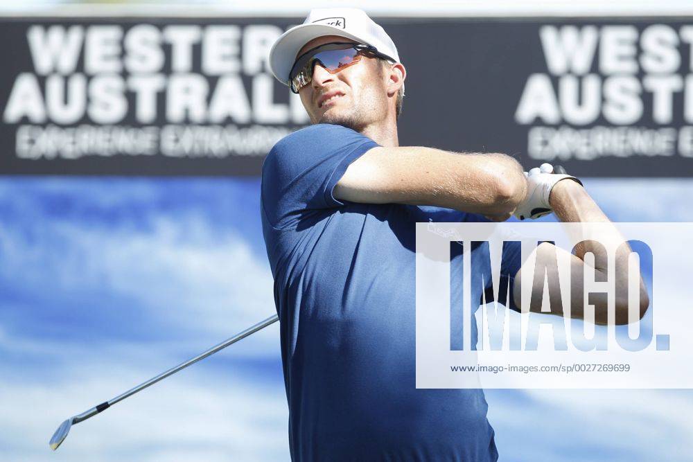 February 18th 2017, Lake Karrinyup Country Club, Perth, Western Australia, Australia; ISPS Handa World Super 6 Perth Golf Tournament Day 3 Sebastian Heisele (GER) drives from the 17th tee during his round of 72 on day 3 Woodleyx ActionPlus11847421