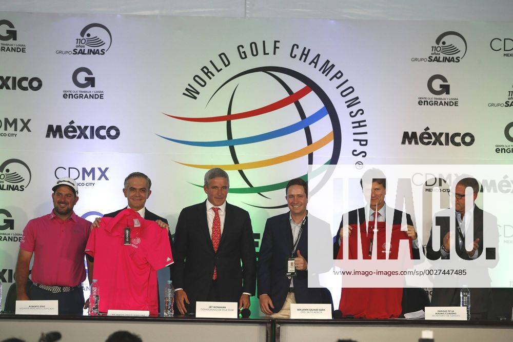 Mexico - Golf Championship. Roberto Diaz, Jay Monahan, Benjamin Salinas Sada, Enrique de la Madrid, Bernardo Villacecias - ZUMAu78_ 20170301_zaf_u78_071