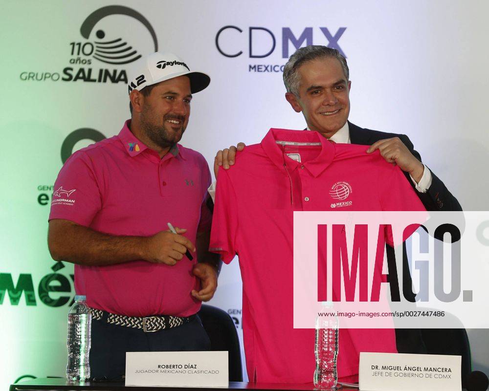 Mexico - Golf Championship. Roberto Diaz, Jay Monahan, Benjamin Salinas Sada, Enrique de la Madrid, Bernardo Villacecias - ZUMAu78_ 20170301_zaf_u78_072
