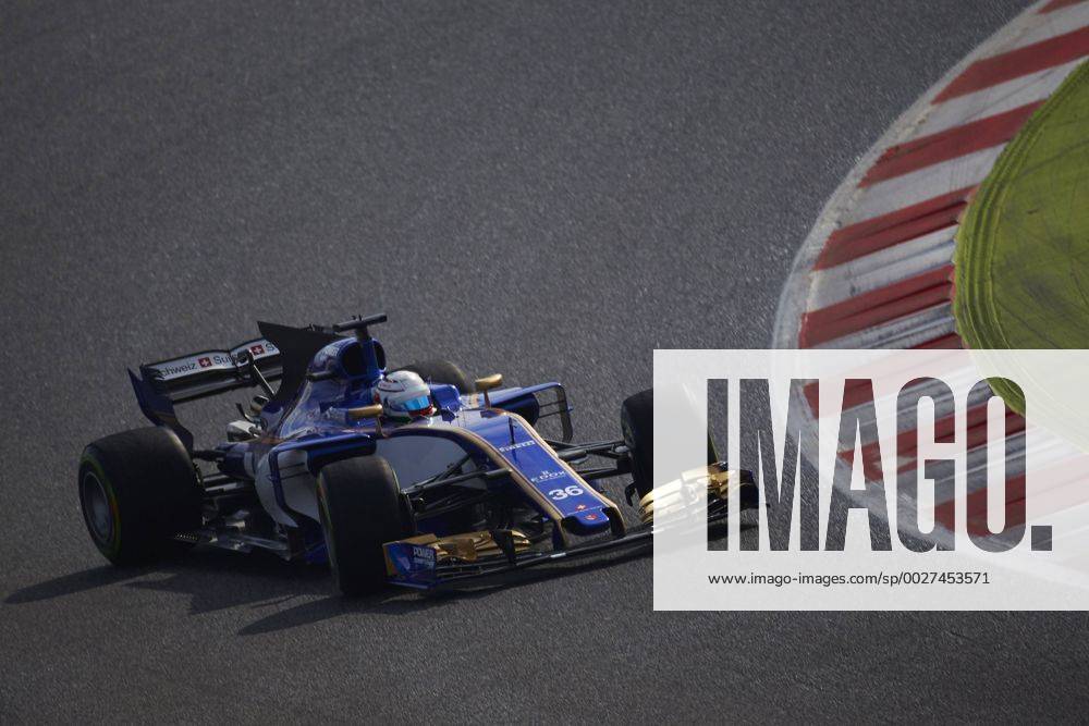 Swedish F-1 driver Marcus Ericsson, of Sauber team, takes part in a pre-season official training session at Circuit de Barcelona-Catalunya track in Montmelo, outside Barcelona, northeastern Spain, 02 March 2017. The teams take part in pre-season official training sessions in Barcelona ahead of the beginning of the championship in Melbourne on next 26 March. Formule one tests in Barcelona !ACHTUNG: NUR REDAKTIONELLE NUTZUNG!