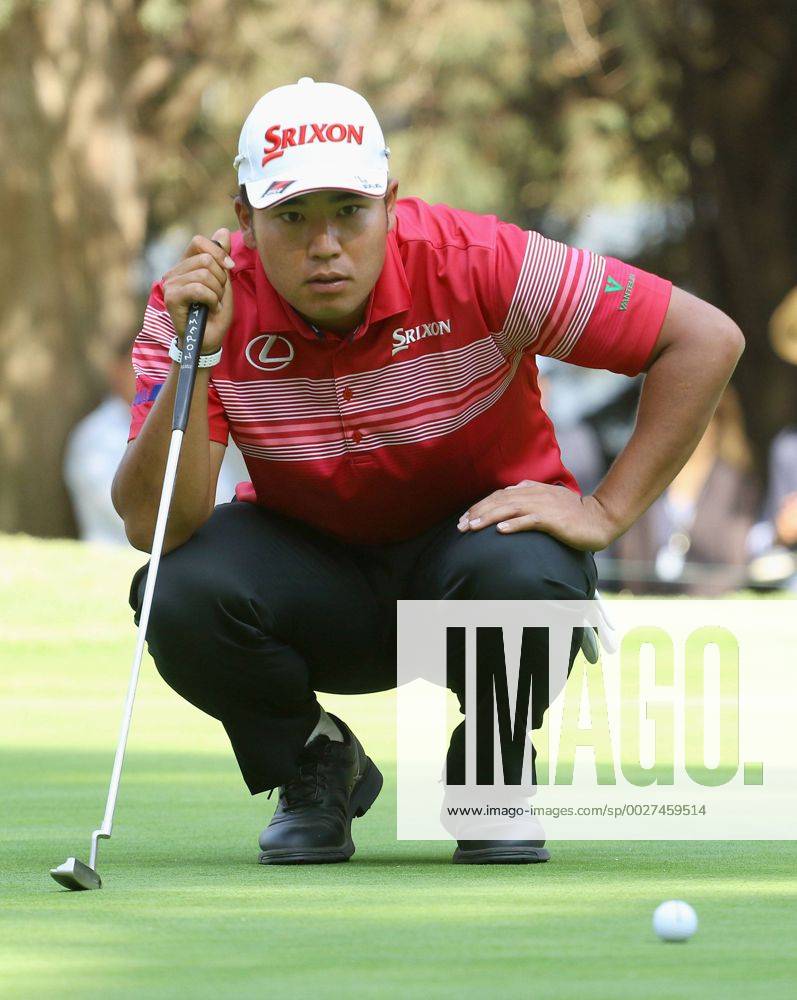 Golf: Matsuyama at Mexico Championship Hideki Matsuyama of Japan lines up a putt on the eighth hole during the first round of the Mexico Championship at the Chapultepec Golf Club in Naucalpan, Mexico, on March 2, 2017. After the round, Matsuyama sat in a tie for 41st place.