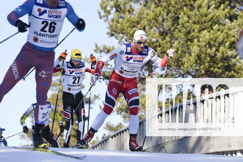 Ski Nordisch, WM in Lahti, Langlauf, 50km Freistil der Herren 170305 Petter Northug, Norge, 50 km freistil SKi WM 5 März 2017 in Lahti.