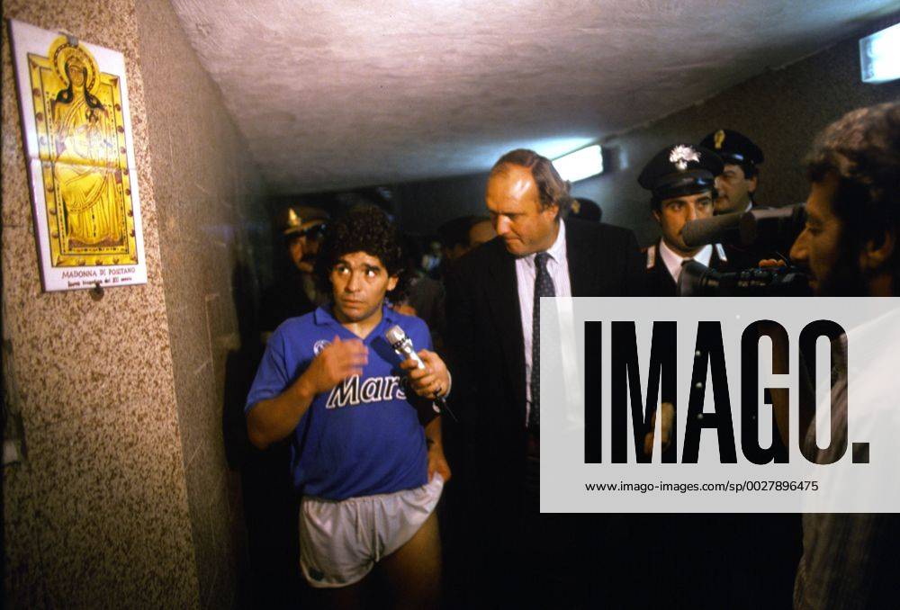 Diego Armando Maradona Napoli Serie A 1989 1990 IMAGESx VogelzangxIVx