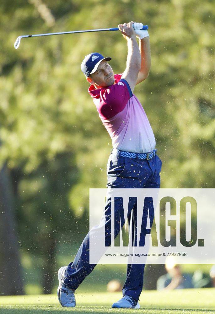 Golf: Rose, Garcia share Masters lead after 3 rounds Sergio Garcia of Spain hits his second shot on the 17th hole during the third round of the Masters Tournament at Augusta National Golf Club on April 8, 2017. Garcia shot a 2-under 70 to tie for the lead with Justin Rose of England at 6 under.