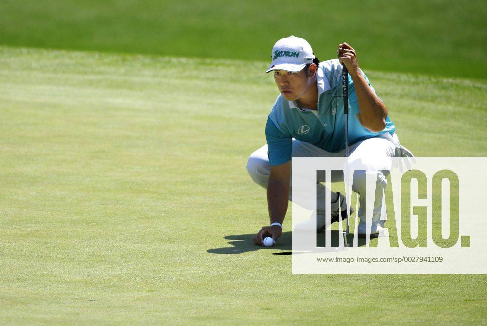 Golf: Matsuyama drops to 28th after 3rd round of Masters Hideki Matsuyama of Japan lines up a putt on the sixth green during the third round of the Masters Tournament at Augusta National Golf Club on April 8, 2017. Matsuyama carded a 2-over 74 to fall into a tie for 28th.