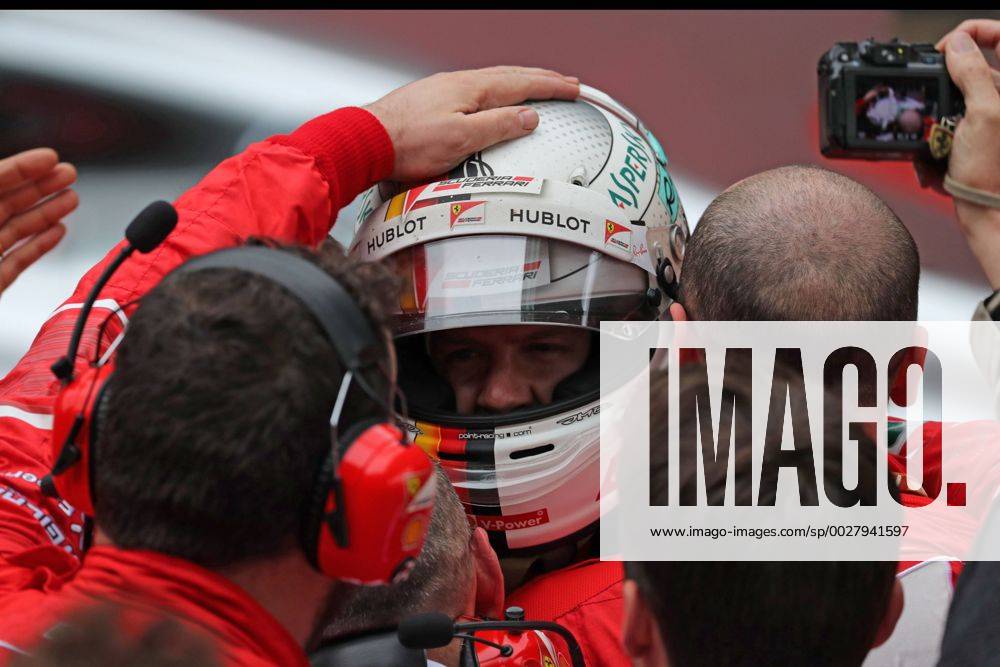 Chinese Grand Prix, Shanghai 06 - 09 April 2017 09.04.2017 - Race, 2nd place Sebastian Vettel (GER) Scuderia Ferrari SF70H