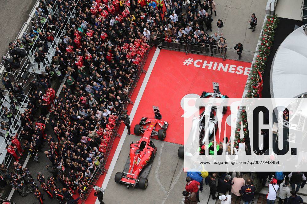 Chinese Grand Prix, Shanghai 06 - 09 April 2017 09.04.2017 - Race, 2nd place Sebastian Vettel (GER) Scuderia Ferrari SF70H