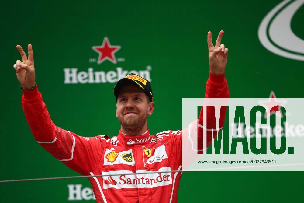 Chinese Grand Prix, Shanghai 06 - 09 April 2017 09.04.2017 - Race, 2nd place Sebastian Vettel (GER) Scuderia Ferrari SF70H