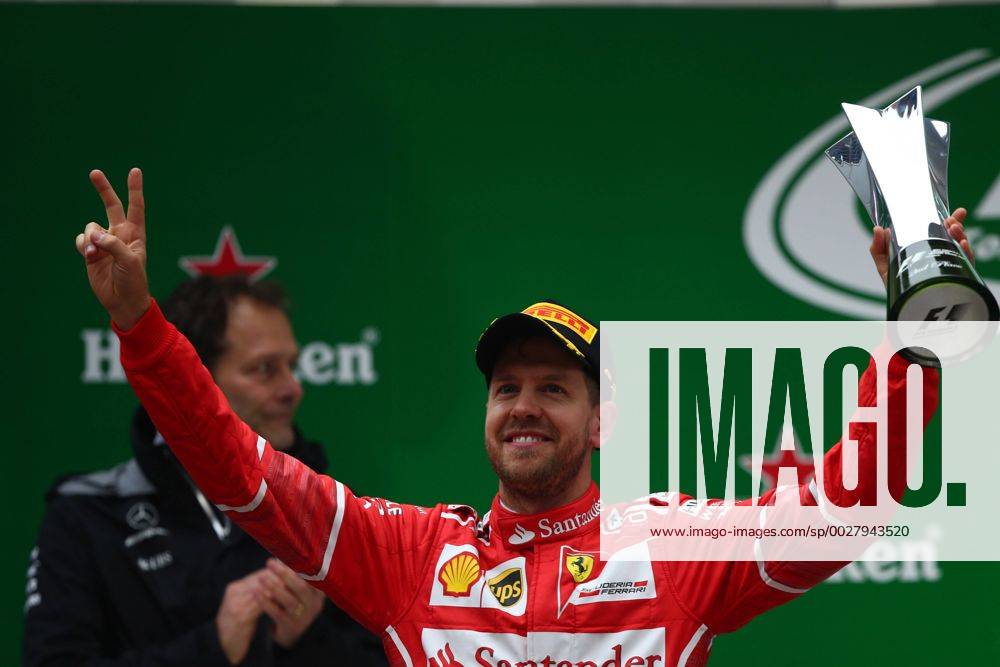 Chinese Grand Prix, Shanghai 06 - 09 April 2017 09.04.2017 - Race, 2nd place Sebastian Vettel (GER) Scuderia Ferrari SF70H