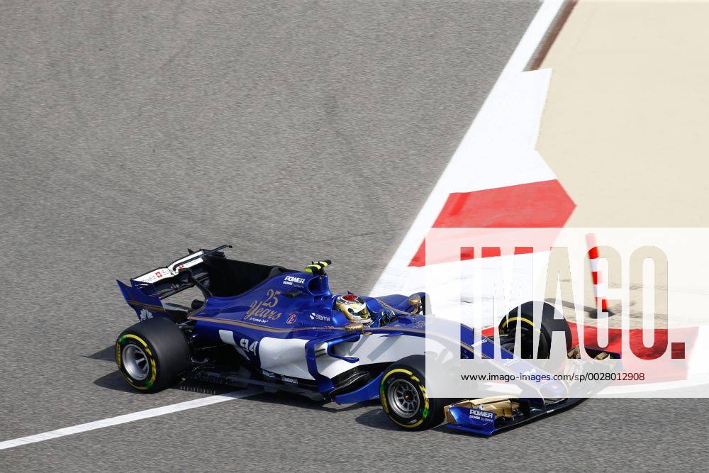 Motorsports: FIA Formula One World Championship WM Weltmeisterschaft 2017, Grand Prix of Bahrain, 9 Marcus Ericsson (SWE, Sauber F1 Team), Sakhir Bahrain ZWEIx