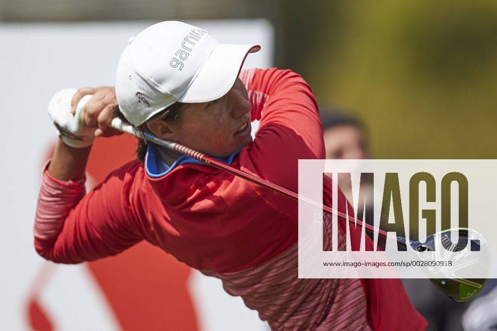 Spanish golfer Carlota Ciganda during the first day of the Mediterranean Ladies Golf Open at Terramar Golf Club in Sitges, Barcelona, northeastern Spain, 20 April 2017. The tournament tuns until the upcoming 23 April. MEDITERRANEAN LADIES OPEN !ACHTUNG: NUR REDAKTIONELLE NUTZUNG!