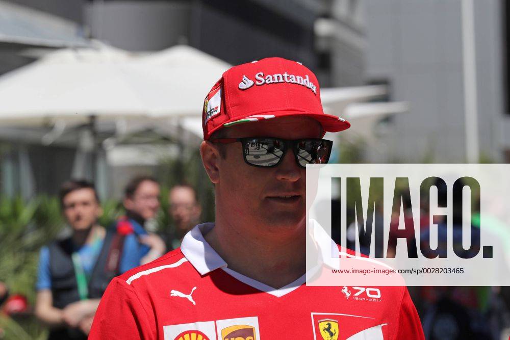 Russian Grand Prix, Sochi 27 - 30 April 2017 27.04.2017 - Kimi Raikkonen (FIN) Scuderia Ferrari SF70H