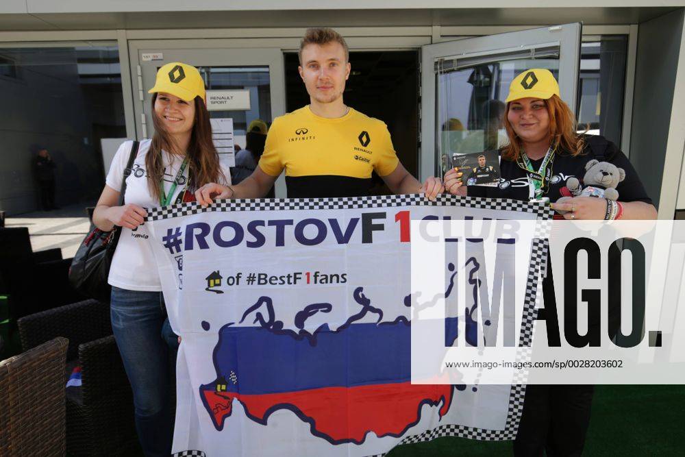 Russian Grand Prix, Sochi 27 - 30 April 2017 27.04.2017 - Sergey Sirotkin (RUS) Renault F1 Team RS17 Third Driver