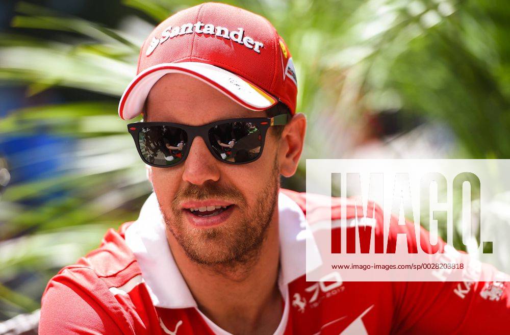 Sebastian Vettel (Scuderia Ferrari), Grosser Preis von Russland 2017, Media Day, Motorsport, Formel 1, 27.04.2017, Sotschi