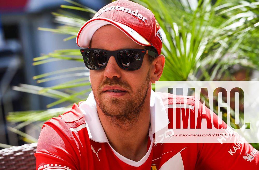 Sebastian Vettel (Scuderia Ferrari), Grosser Preis von Russland 2017, Media Day, Motorsport, Formel 1, 27.04.2017, Sotschi