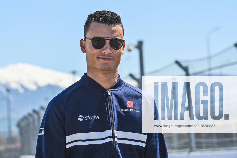 Pascal Wehrlein (Sauber F1 Team) bei der Streckenbesichtigung, Grosser Preis von Russland 2017, Media Day, Motorsport, Formel 1, 27.04.2017, Sotschi