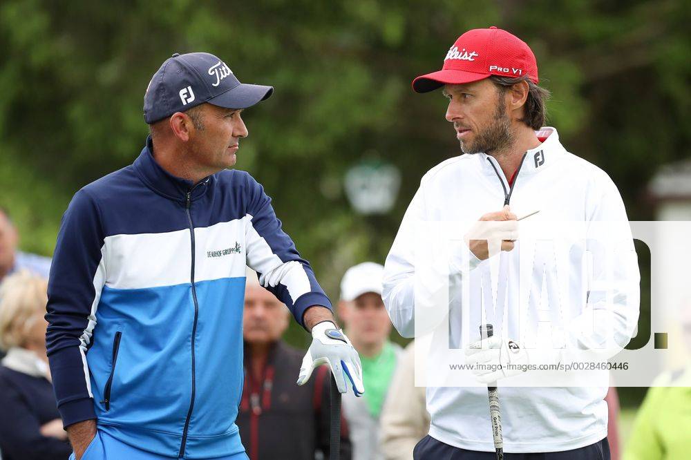 GOLF - Goesser Open MARIA LANKOWITZ,AUSTRIA,20.MAY.17 - GOLF - Goesser Open, GC Erzherzog Johann. Image shows Markus Brier and Martin Wiegele (AUT). GEPAxpictures xChristianxWalgram