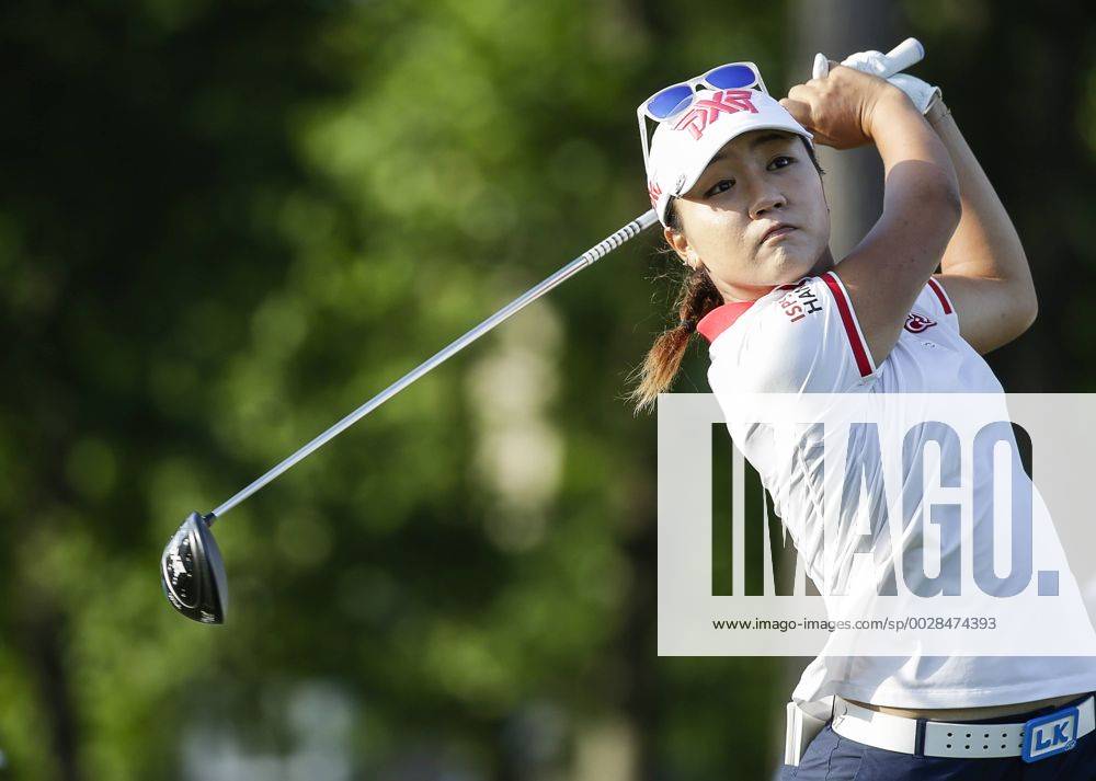 Lydia Ko tees off on the 16th hole during the third round of the Kingsmill Championship on the Kingsmill Resort River Course in Williamsburg, Virginia. CSM LPGA Golf Damen 2017: Kingsmill Championship MAY 20 - ZUMAc04_ 20170520_zaf_c04_073