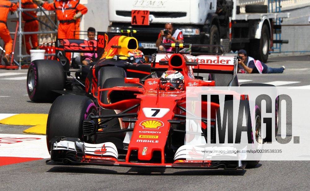 Kimi Raiikkoenen, Scuderia Ferrari, Max Verstappen, Red Bull Racing, formula 1 GP, Monaco 25.05.2017 Photo:mspb Fabian Werner Kimi Raiikkoenen, Max Verstappen, formula 1 GP, Monaco