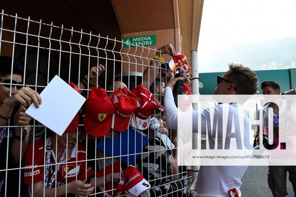Sebastian Vettel, Scuderia Ferrari, formula 1 GP, Monaco 27.05.2017 Photo:mspb Lukas Gorys Sebastian Vettel, formula 1 GP, Monaco