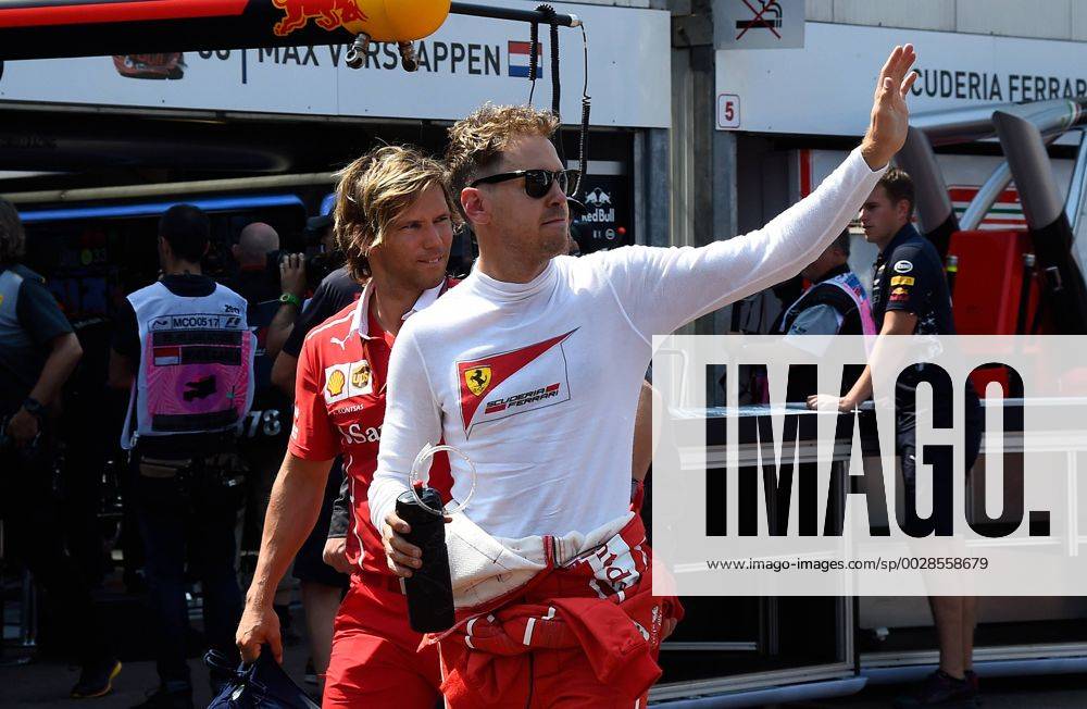 Sebastian Vettel, Scuderia Ferrari, formula 1 GP, Monaco 27.05.2017 Photo:mspb Lukas Gorys Sebastian Vettel, formula 1 GP, Monaco