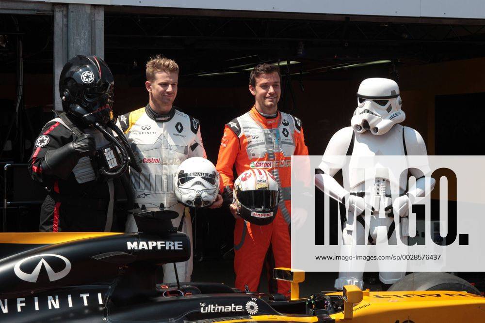 - SPORT Monaco Grand Prix, Monte Carlo 24 - 28 May 2017 28.05.2017 - Race, Nico Hulkenberg (GER) Renault F1 Team RS17 and Jolyon Palmer (GBR) Renault Sport F1 Team RS17