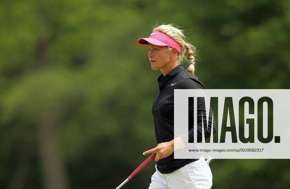 Ann Arbor, Michigan, United States - Suzann Pettersen of Norway walks off the 8th green during the final round of the LPGA Golf Damen Volvik Championship at Travis Pointe Country Club, Ann Arbor, MI, USA Sunday, May 28, 2017. LPGA Volvik Championship - ZUMAn230 20170528_zaa_n230_269