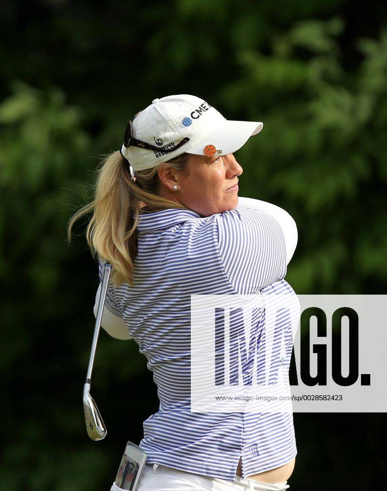 Ann Arbor, Michigan, United States - Brittany Lincicome of the United States tees off on the 7th tee during the final round of the LPGA Golf Damen Volvik Championship at Travis Pointe Country Club, Ann Arbor, MI, USA Sunday, May 28, 2017. LPGA Volvik Championship - Final Round - ZUMAn230 20170528_zaa_n230_309