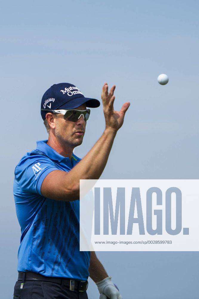 Henrik Stenson, Sverige tränar inför Nordea Masters den 30 maj 2017 i Barsebäck.