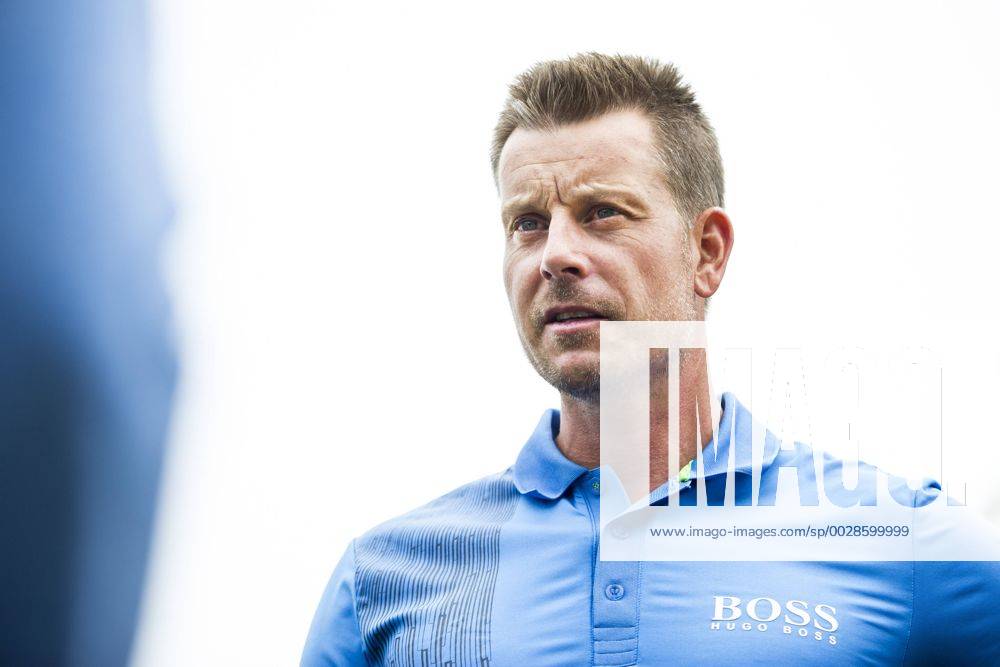 Henrik Stenson, Sverige efter en presskonferens inför Nordea Masters den 30 maj 2017 i Barsebäck.