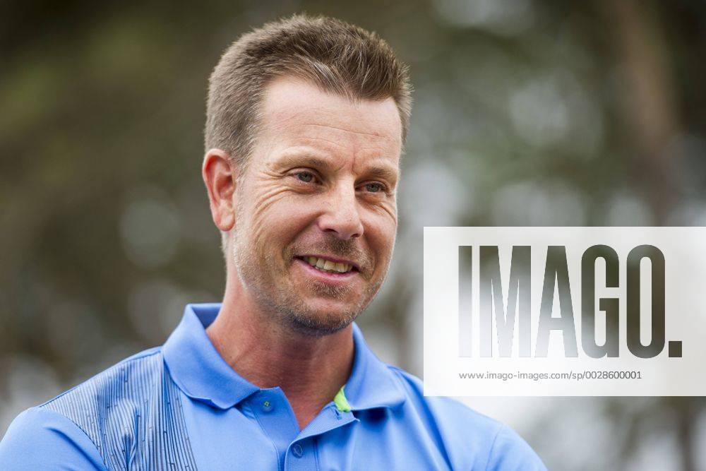 Henrik Stenson, Sverige efter en presskonferens inför Nordea Masters den 30 maj 2017 i Barsebäck.