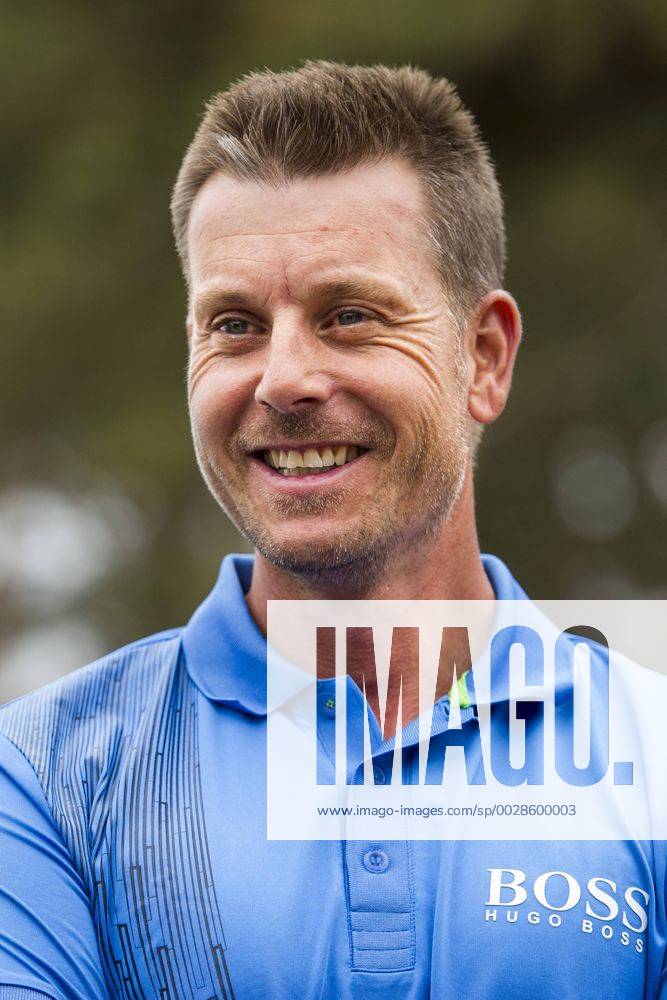 Henrik Stenson, Sverige efter en presskonferens inför Nordea Masters den 30 maj 2017 i Barsebäck.