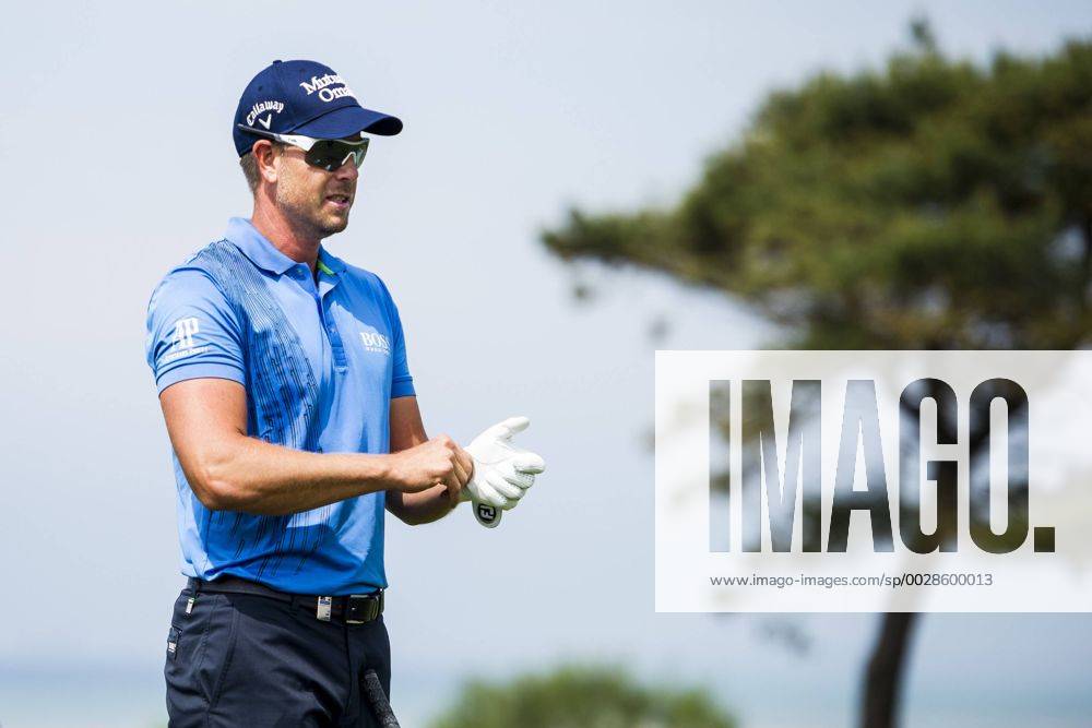 Henrik Stenson, Sverige tränar inför Nordea Masters den 30 maj 2017 i Barsebäck.