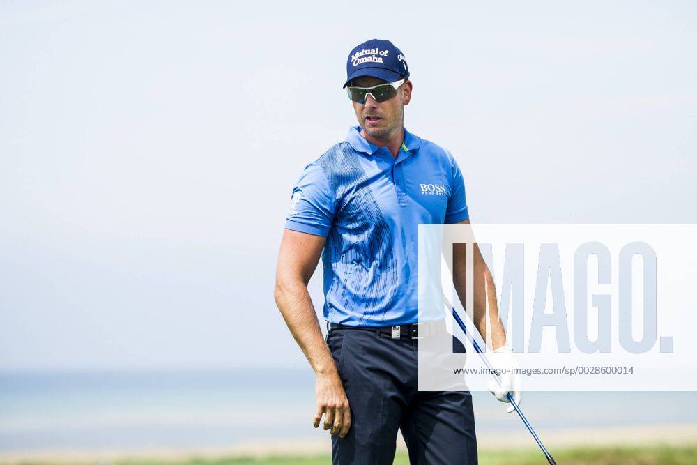 Henrik Stenson, Sverige tränar inför Nordea Masters den 30 maj 2017 i Barsebäck.