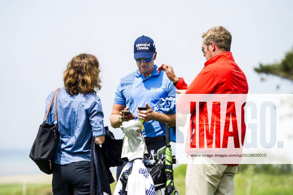 Henrik Stenson, Sverige tränar inför Nordea Masters den 30 maj 2017 i Barsebäck.