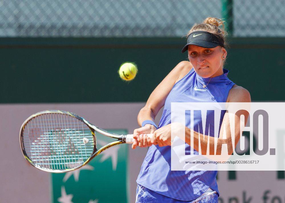 MARKETA VONDROUSOVA (CZE) Tennis - French Open 2017 - Grand Slam ATP Tennis Herren WTA Tennis Damen - Roland Garros - Paris - - France