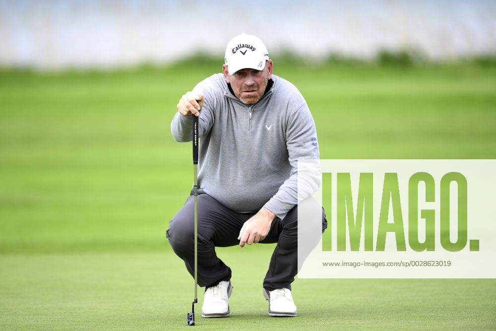 Thomas Björn, Danmark, under dag tva av golftävlingen Nordea Masters den 2 juni 2017 i Barsebäck.
