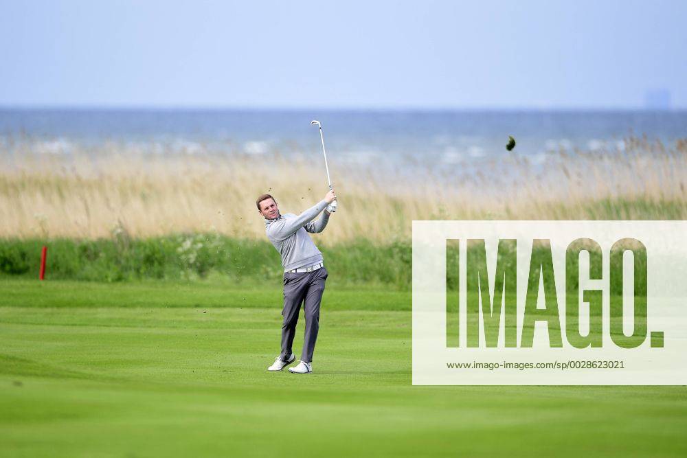 Max Orrin, England, under dag tva av golftävlingen Nordea Masters den 2 juni 2017 i Barsebäck.