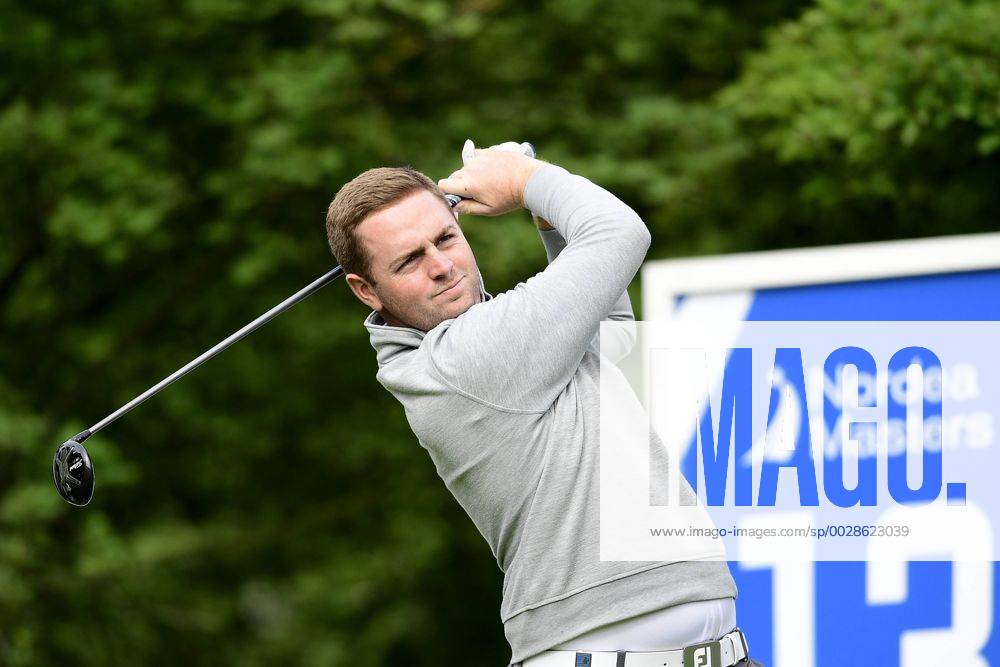 Max Orrin, England, under dag tva av golftävlingen Nordea Masters den 2 juni 2017 i Barsebäck.